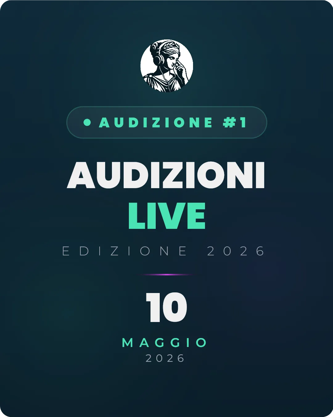 Primigenia Music Awards 2026 - Audizioni (1ª giornata)